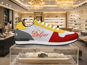 Graphic logo sport-casual sneaker